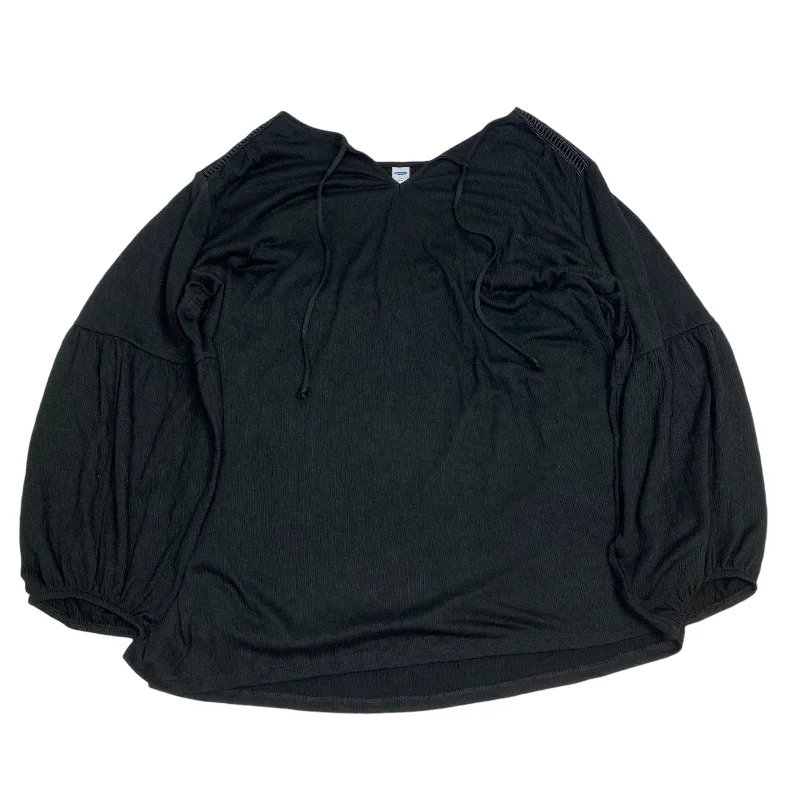 camisoles for womenTop Long Sleeve By Old Navy In Black, Size: 3x