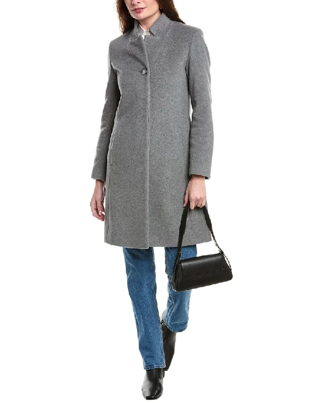 women's coats for day-to-night transitionsCinzia Rocca Icons Medium Wool & Cashmere-Blend Coat