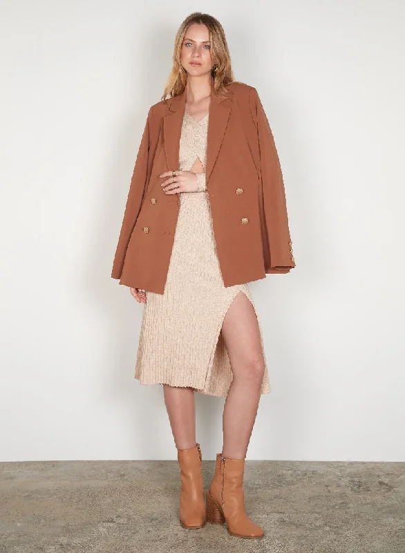 women's coats with asymmetrical hemsEsmaee Rayne Blazer