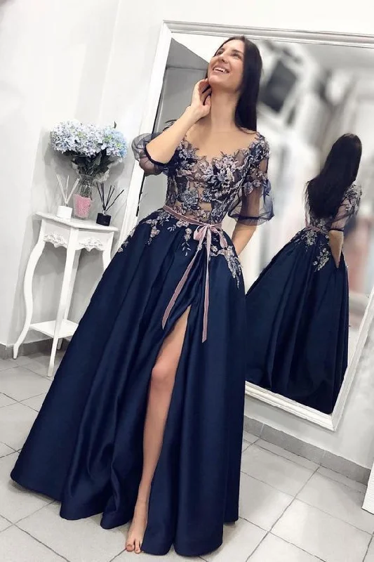 Sweetheart Neckline DressCharming V-Neck Appliques Prom Dresses,Long Prom Dresses,Green Prom Dresses, Evening Dress Prom Gowns, Formal Women Dress,Prom Dress gh2433