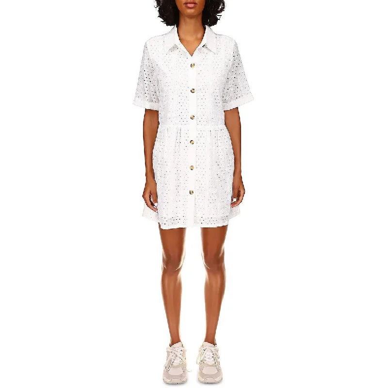 Cocktail DressSanctuary Womens Heirloom Collared Midi Shirtdress