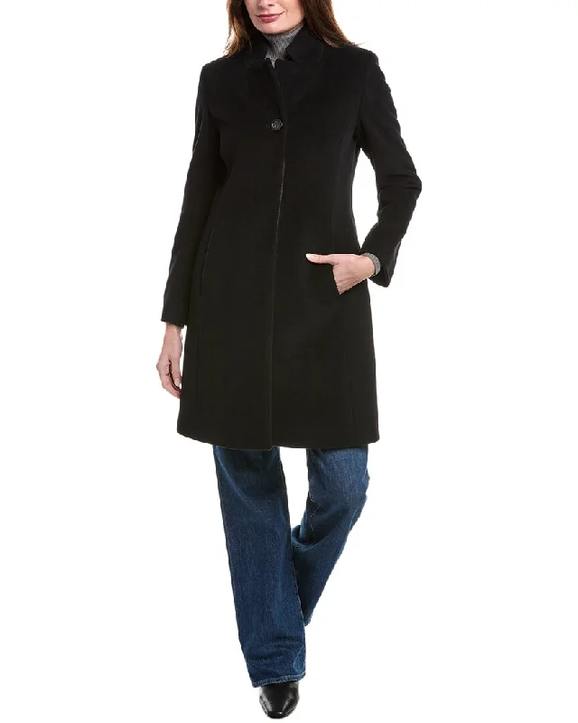 women's stylish coatsCinzia Rocca Icons Medium Wool & Cashmere-Blend Coat