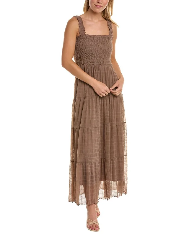 Asymmetric DressMax Studio Gauze Maxi Dress