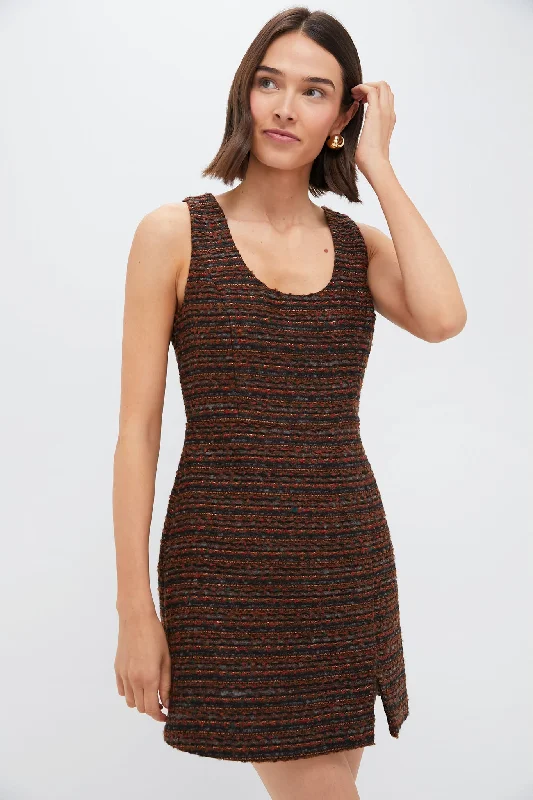 Lace DressBlack Multi Shimmer Tweed Mae Mini Dress