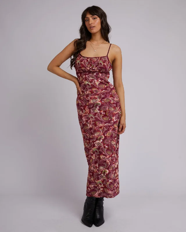 women's cold-shoulder dressesAll About Eve Poet Maxi Dress