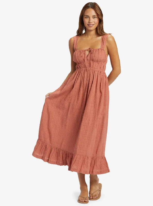 women's boho dressesRoxy Women's Dresses Maxi Dress Features A Low Back