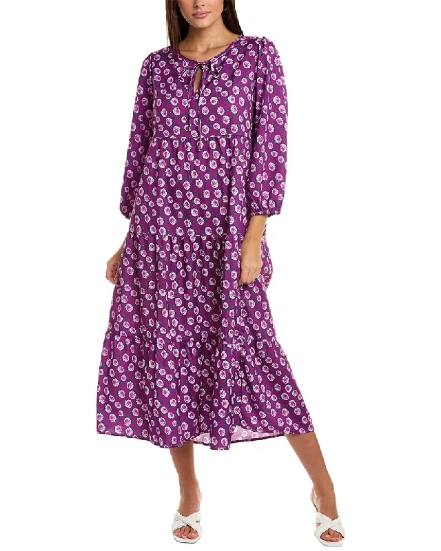 Button-Down DressTo My Lovers Tiered Maxi Dress