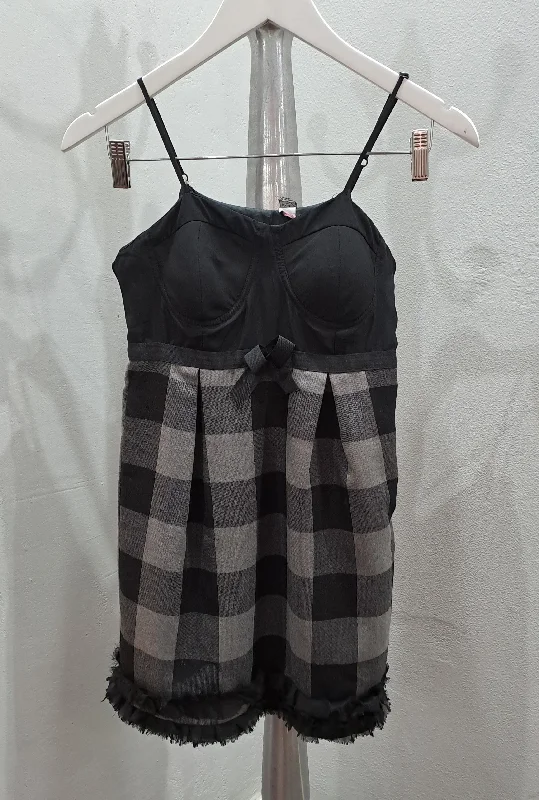 High-Low DressCheck Mini Dress (Small)