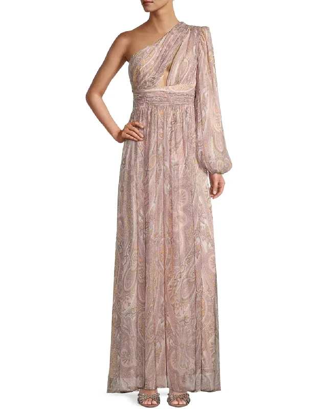 women's glam dressesGianna Maxi Dress, Pink Multi