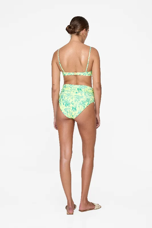 Sheer Female SwimwearWinona Bottom - Leaf Toile