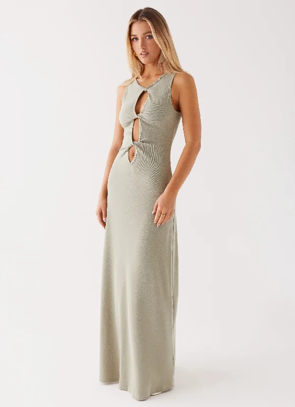 women's machine-washable dressesValli Maxi Dress - Sage