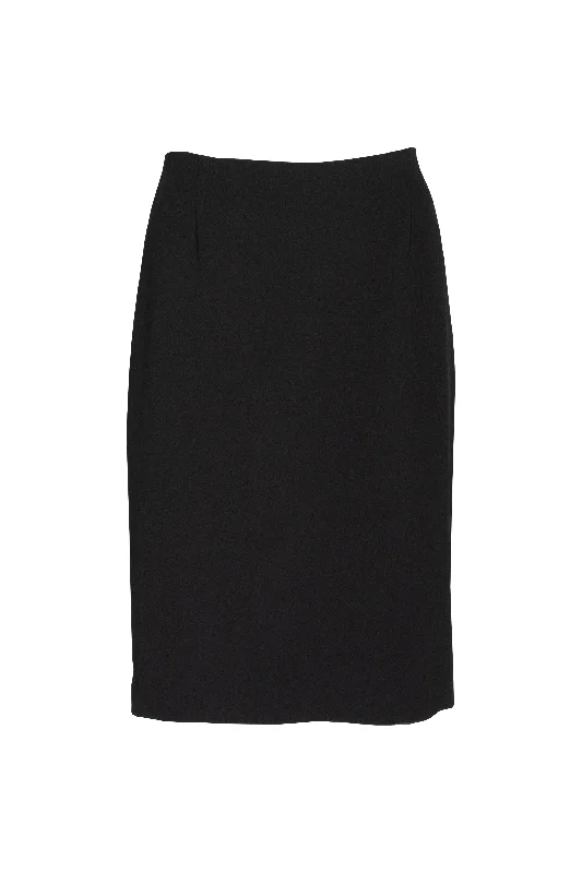 women's spring mini skirtsBlack Classic Skirt 4247