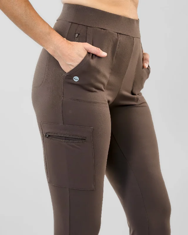 women's convertible pantsHiking Cargo Joggers - Espresso