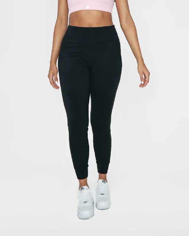 women's polyester pantsStudio Skin Joggers (Multi-Length) - Black