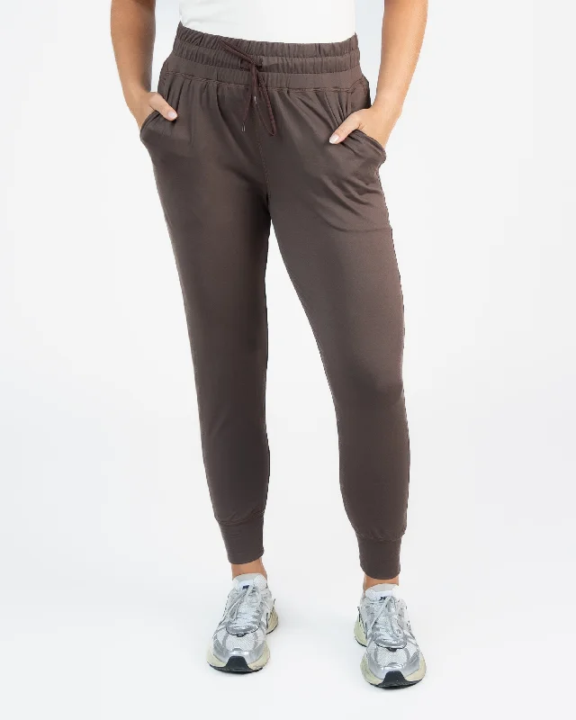 women's summer pantsWeekend Joggers - Espresso