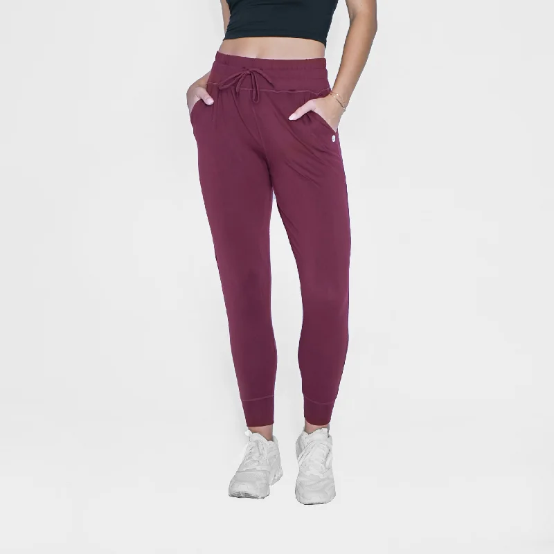 women's casual pantsWeekend Joggers - Mulberry