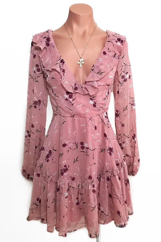 women's silk dressesDonna Dress - Rose