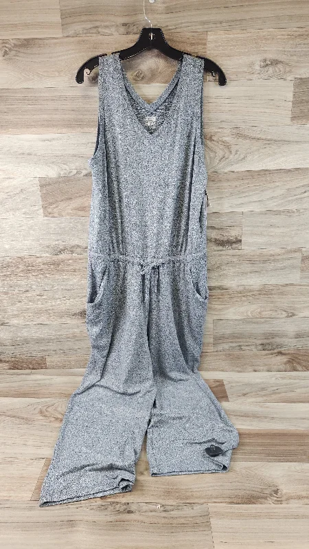 women's jumpsuits with Peter Pan collarsGrey Jumpsuit 32 Degrees, Size L