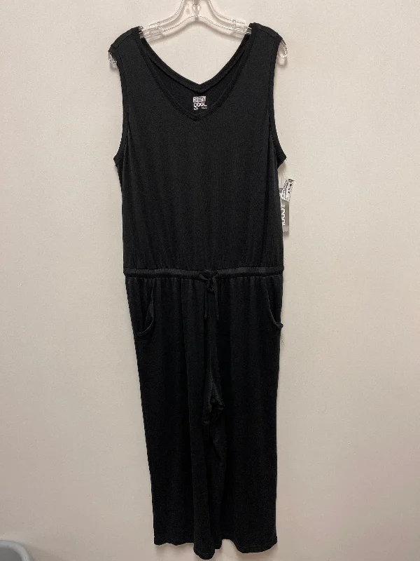 women's jumpsuits with bell sleevesJumpsuit By 32 Degrees In Black, Size: Xl