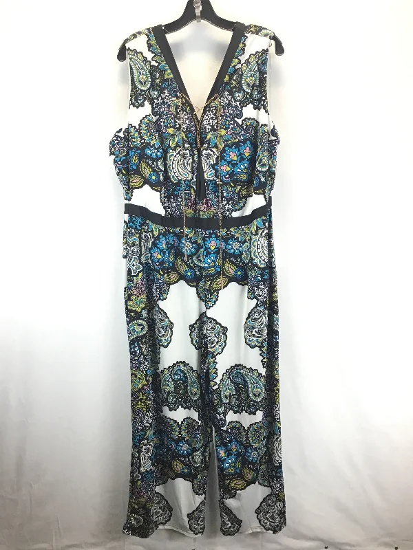 women's jumpsuits with belt loopsJumpsuit By Ashley Stewart  Size: 2x