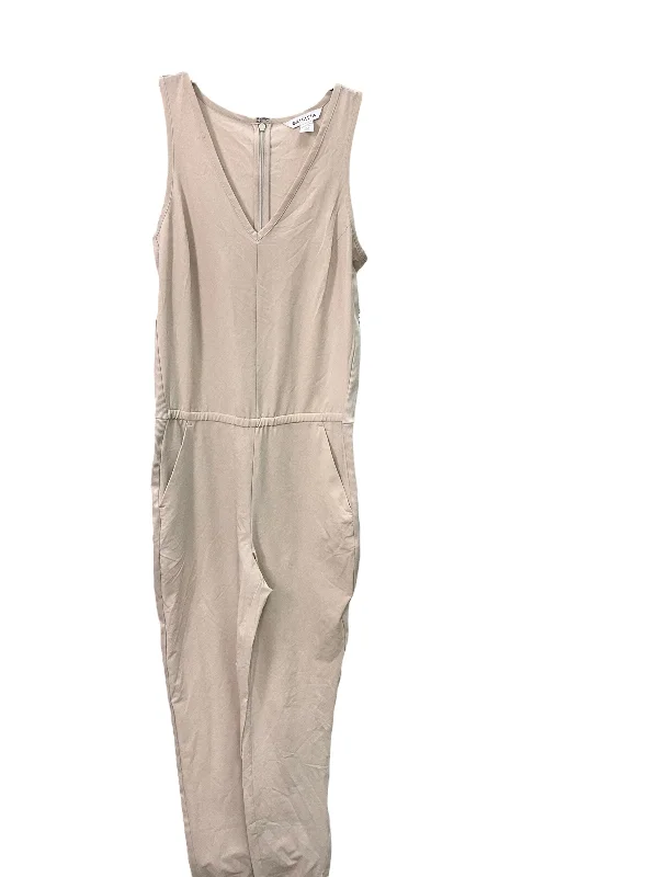 women's jumpsuits for moisture-wicking materialsJumpsuit By Athleta In Beige, Size: S