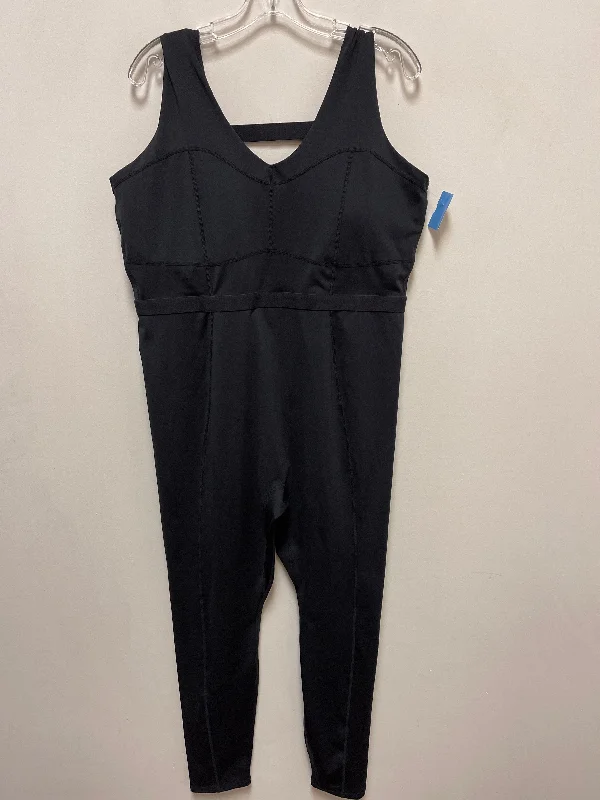 women's jumpsuits for eco-friendly choicesJumpsuit By Fabletics In Black, Size: 3x