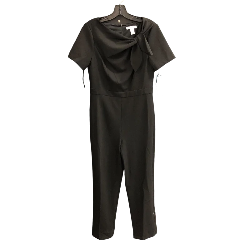 women's jumpsuits for winterJumpsuit By London Times In Black, Size: 8