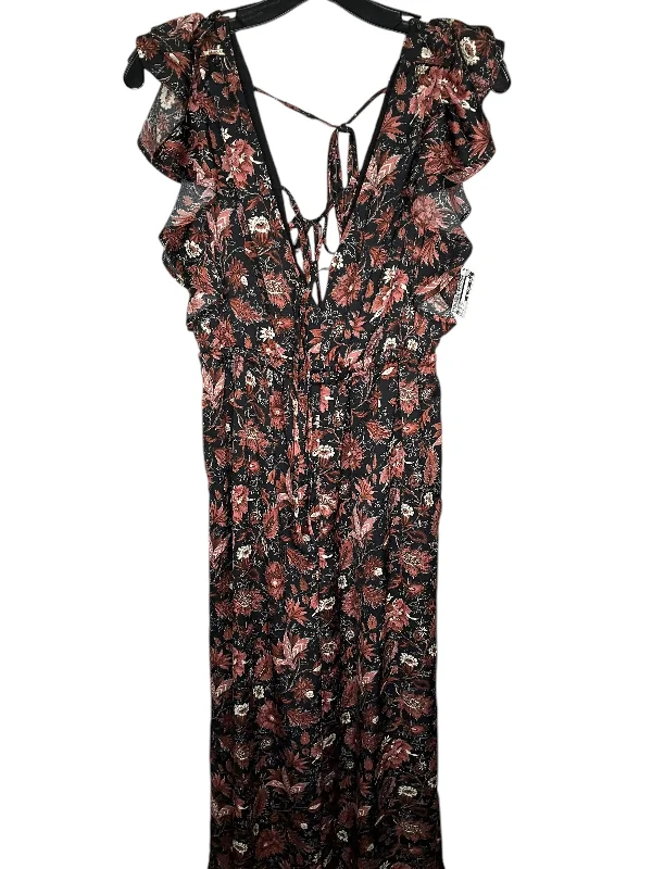 women's jumpsuits made of chiffonJumpsuit By Madewell In Floral Print, Size: S