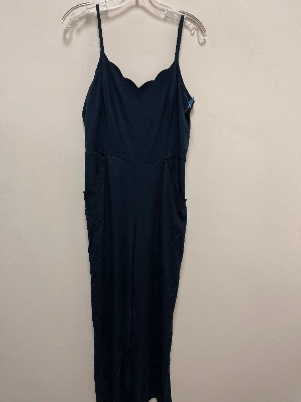 women's wide-leg jumpsuitsJumpsuit By Market & Spruce In Navy, Size: L