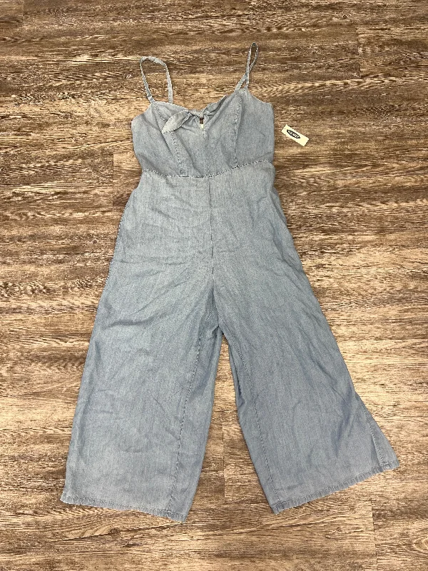 women's jumpsuits for loungingJumpsuit By Old Navy In Blue Denim, Size: S