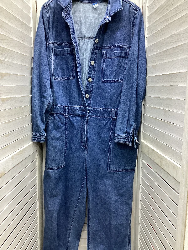 women's jumpsuits for springJumpsuit By Old Navy In Blue, Size: M