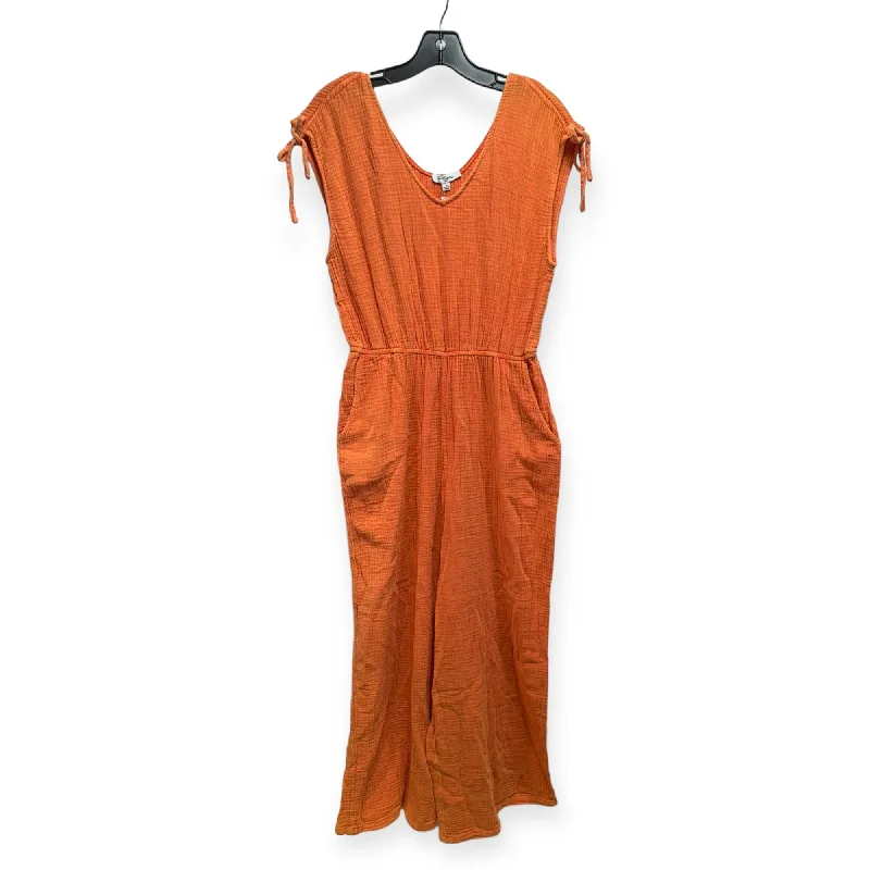 women's jumpsuits for runningJumpsuit By Polygram In Orange, Size: S