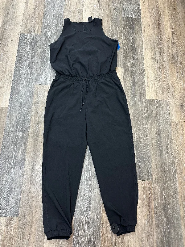 women's jumpsuits with solid colorsJumpsuit By The North Face In Black, Size: L