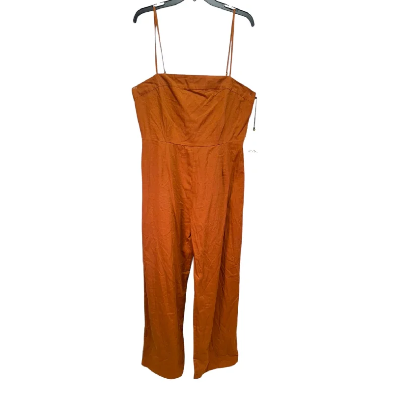 women's jumpsuits for moisture-wicking materialsJumpsuit By WVN In Bronze, Size: L