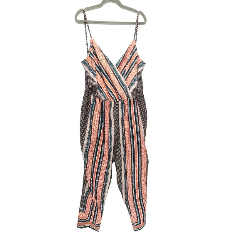 women's jumpsuits for dancingMulti-colored Jumpsuit Forever 21, Size 3x