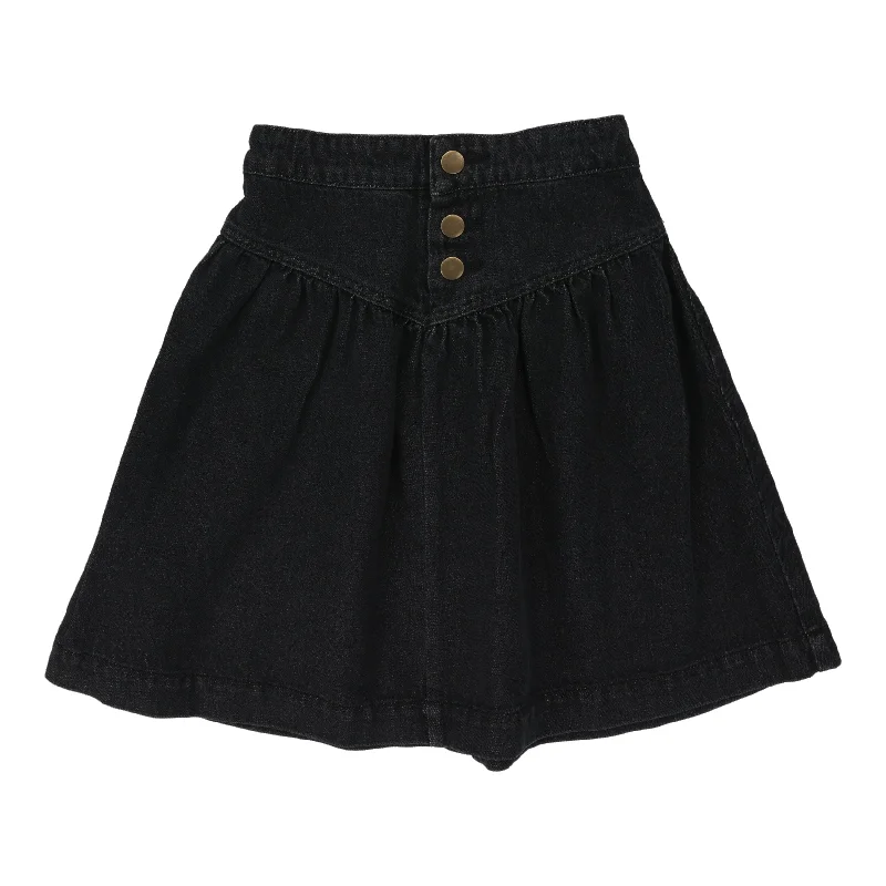 women's party skirtsAnalogie Denim Skirt - Black