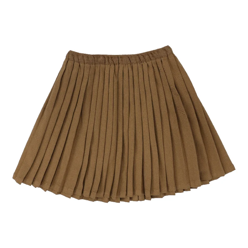 women's maxi skirtsAnalogie Knife Pleated Skirt - Camel