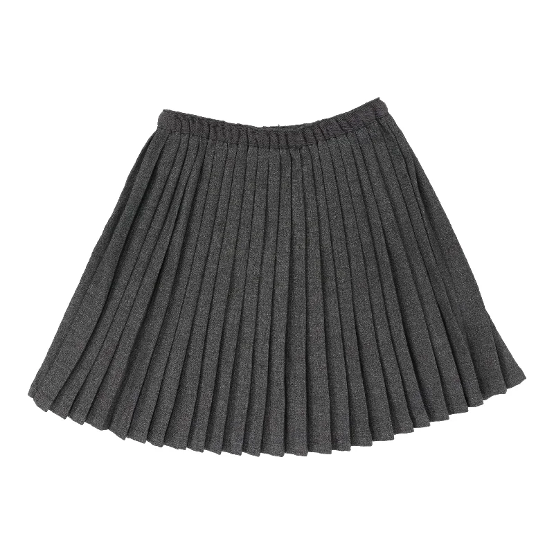 women's lightweight evening skirtsAnalogie Knife Pleated Skirt - Gray