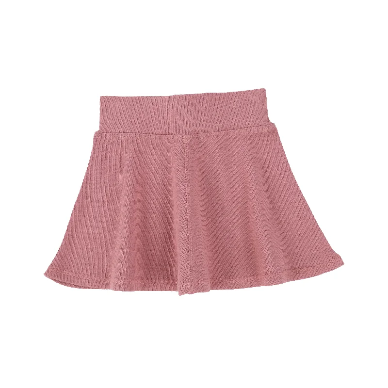 women's lace A-line skirtsLil Legs Ribbed Skirt - Blush