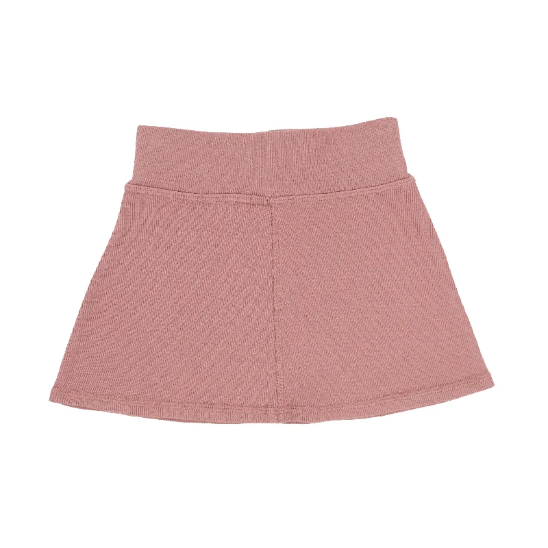 women's winter velvet skirtsLil Legs Ribbed Skirt - Mauve