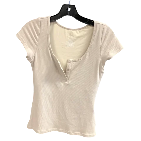 camisoles for womenTop Short Sleeve Basic By klassy network In Beige, Size: L