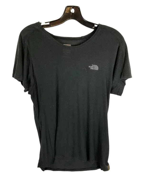 women's tops with cold-shoulder cuts and lace detailingTop Short Sleeve Basic By The North Face In Black, Size: L