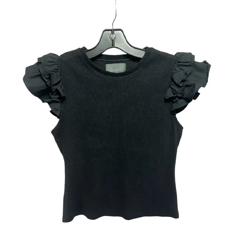 women's tops for those who want to create outfits that reflect their personal style and sense of fashionTop Short Sleeve By Anthropologie In Black, Size: Xs