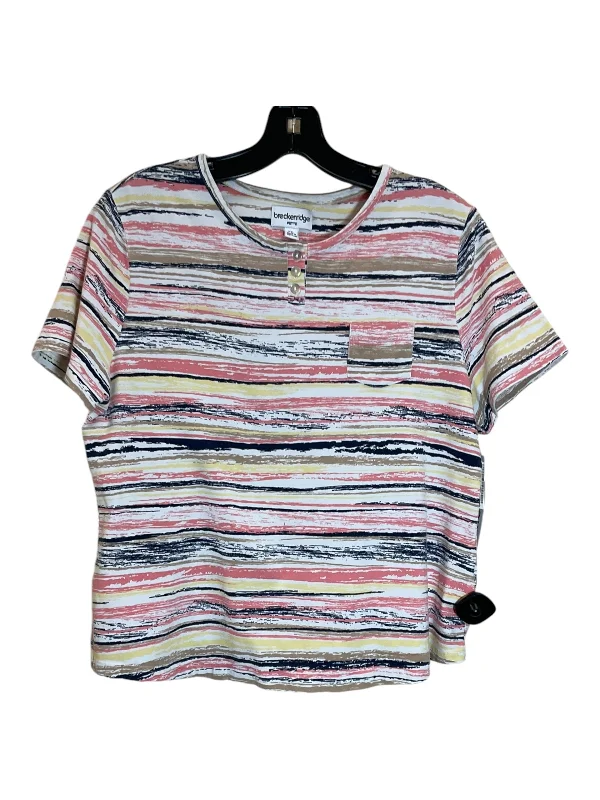 trendy women's topsTOP SS BRECKENRIDGE in MULTI, Size: PETITE   XL