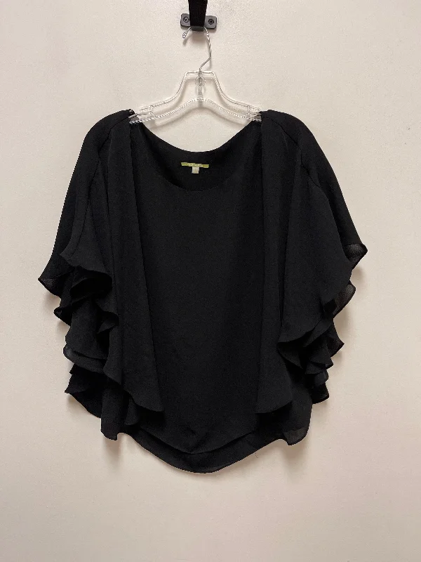 women's tops for those who want to add a personal touch to their wardrobe with unique and one-of-a-kind piecesTop Short Sleeve By Gianni Bini In Black, Size: L